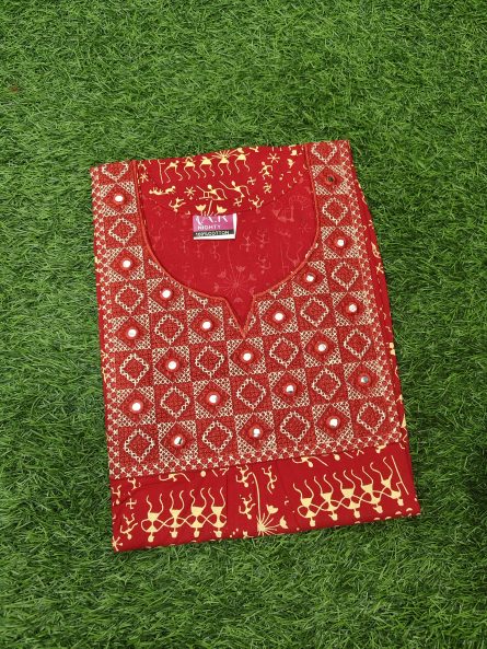 Mirror Work Cotton Nighty