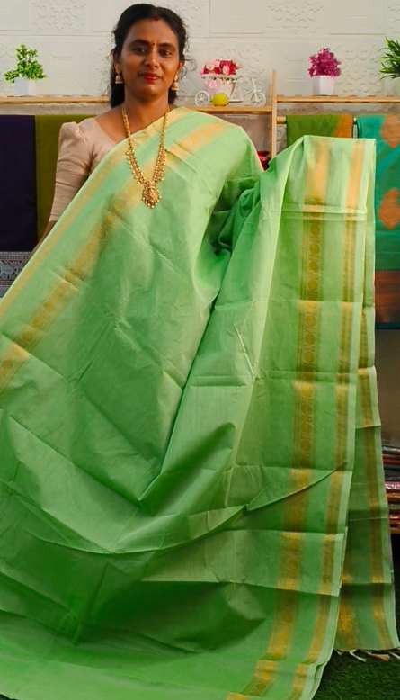 Kanchi Cotton Saree