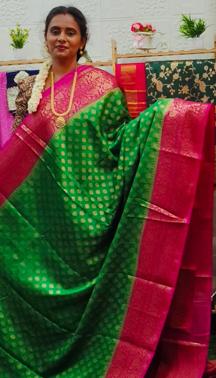 Semi Georgette Silk Saree
