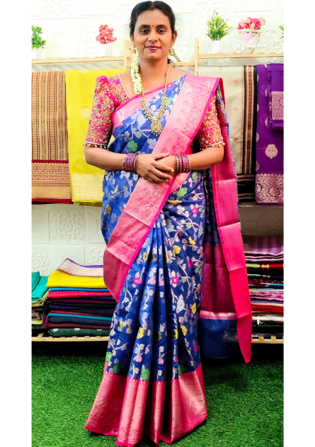 Semi Banarasi Saree