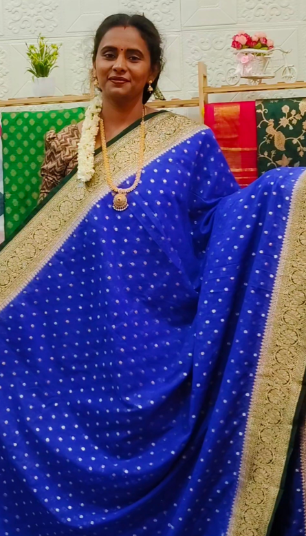 Semi Georgette Saree - Image 1